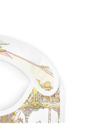 Satin Bib - Carousel Pink ATELIER CHOUX PARIS KIDS | SATINBIBPINK